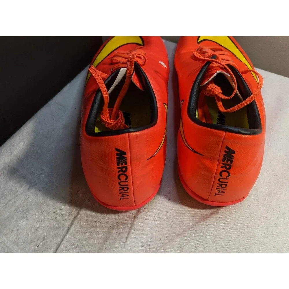 Nike Mens Mercurial Victory 651635-690 Pink Indoor Soccer Cleats Shoes 10.5 - Picture 3 of 10